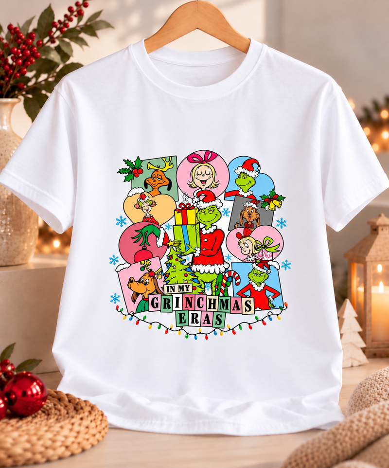 Grinchmas Eras 💚🎄 | Camiseta Navideña